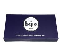 The Beatles 1965 Pin Badge Set Size One Size