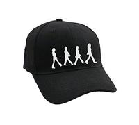 The Beatles Abbey Road Chrome Silhouettes Walking Noir Casquette De Baseball Size One Size