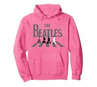 The Beatles Abbey Road Couverture d'album en Niveaux de Gris Sweat à Capuche, Unisexe pour Adultes, Rose Vif, M