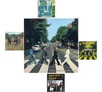 The Beatles - Abbey Road - Set de 5 autocollants - Vinyle TA930 (taille unique) (Coloré)