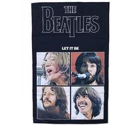 The Beatles Affiche Let It Be Band Logo Nouveau Textile Flag 70Cm X 106Cm