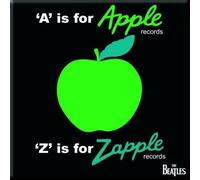 The Beatles - Aimant pour réfrigérateur "A Is For Apple" RO6148 (Taille unique) (Noir/Vert)