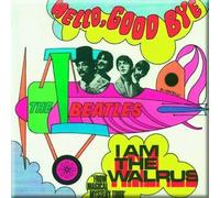 The Beatles - Aimant pour réfrigérateur "Hello Goodbye/I Am The Walrus" RO6150 (Taille unique) (Coloré)