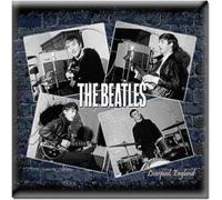 The Beatles - Aimant pour réfrigérateur "Live At The Cavern" RO6157 (Taille unique) (Noir/Gris/Bleu)
