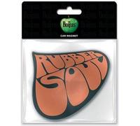 The Beatles - Aimant pour réfrigérateur "Rubber Soul" RO8025 (Taille unique) (Orange/Noir)