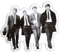 The Beatles - Aimant pour réfrigérateur "Walking In London", Gaufré RO12229 (Taille unique) (Blanc/Gris/Noir)