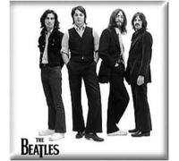The Beatles - Aimant pour réfrigérateur "White Album Iconic Image" RO11194 (Taille unique) (Blanc/Noir)