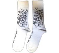 The Beatles Blanc Album Faces Outlines Ankle Chaussettes Size One Size