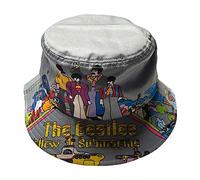 The Beatles Bucket Hat Yellow Submarine Nouveau Officiel Unisex Gris Size Small/Medium