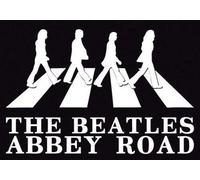 The Beatles - Carte postale, carrefour de la rue de l'Abbaye RO9848 (taille unique) (Noir/Blanc)