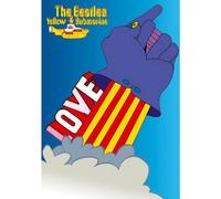 The Beatles - Carte postale "Yellow Submarine" RO9719 (Taille unique) (Coloré)