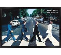 The Beatles - Gerahmtes Poster, Abbey Road PM9277 (40 cm x 30 cm) (Bunt)