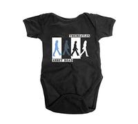 The Beatles Grenouillères Abbey Road Crossing Colours Officiel 0 To 24 Months Size Small (3-6 months)