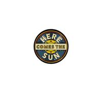 Half Moon Bay The Beatles Here Comes The Sun Pin Badge Jaune Zinc Alloy Enamel Pin Badge 3.8 x 3.8 x 0.2 cm Unisex Accessoire