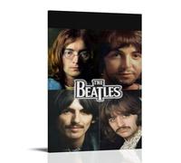 The Beatles Hey Jude - Décoration murale moderne ultra transparente - Décoration artistique exquise pour bureau, salon et chambre, style cadre, 40 x 60 cm