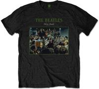 The Beatles - "Hey Jude Live" T-shirt unie homme/femme RO2209 (XL) (Noir)