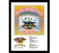 The Beatles - Impression encadrée "Magical Mystery Tour" TA12329 (40 cm x 30 cm) (Coloré)