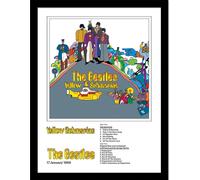 The Beatles - Impression encadrée "Yellow Submarine" TA12327 (40 cm x 30 cm) (Coloré)