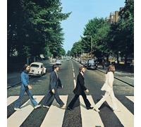 The Beatles - Impression sur toile encadrée, Abbey Road PM4010 (40 cm x 40 cm) (Coloré)