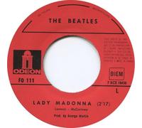 The Beatles - Lady Madonna / The Inner Light [45T/7"]