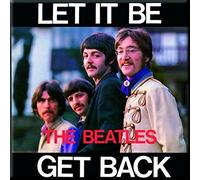 The Beatles Let It Be / Get Back Official Fridge Magnet