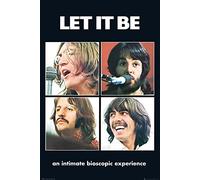 The Beatles Let it be Poster musical classique 61 x 91,5 cm + 1 poster de 61 x 91,5 cm