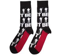 The Beatles Let It Be Silhouettes Repeat Ankle Chaussettes Size One Size