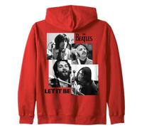 The Beatles Let It Be Tiles Rock Pop Band Sweat à Capuche