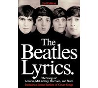 The beatles lyrics piano, voix, guitare