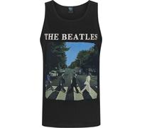 The Beatles Maillot de corps officiel Abbey Road pour homme NS5003 (M) (Noir)