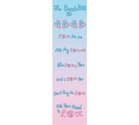 The Beatles - Marque-page, "Love" RO6138 (Taille unique) (Bleu/Rose)