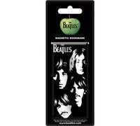 The Beatles - Marque-page magnétique "Illustrated Faces" RO8811 (Taille unique) (Noir/Blanc)