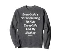 The Beatles Me and My Monkey Official 60s Rock and Roll Band Sweatshirt