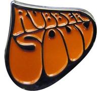 The Beatles - Mini - Badge "Rubber Soul" - Métal RO2470 (Taille unique) (Orange)
