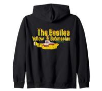 The Beatles Official Yellow Submarine Rock Pop Music Band Sweat à Capuche