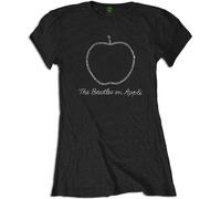 The Beatles - "On Apple" T-shirt pour femme RO1330 (XL) (Noir)