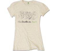 The Beatles - "On Apple" T-shirt pour femme RO2171 (M) (Sand)
