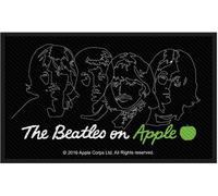 The Beatles - Patch "On Apple" - Polyester RO6280 (taille unique) (Noir/Blanc)