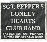The Beatles - Patch "Sgt Pepper's" RO6712 (taille unique) (Noir/Blanc)