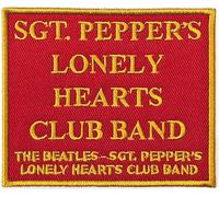 The Beatles - Patch "Sgt Pepper's" RO6712 (Taille unique) (Rouge/Jaune)