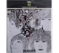 The Beatles - Plaque "Revolver", acier RO9223 (Taille unique) (Blanc/Noir)