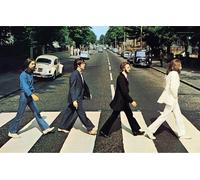 The Beatles - Poster, Abbey Road, tissu RO9097 (taille unique) (Coloré)