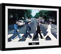 THE BEATLES - Poster encadré "Abbey Road" (en anglais)