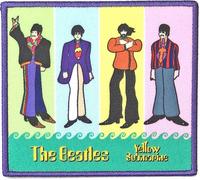 The Beatles - rayé - Patch "Yellow Submarine" - Polyester RO8932 (taille unique) (Coloré)