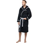 The Beatles - Robe de chambre homme/femme unie RO3959 (L - XL) (Noir/Blanc)