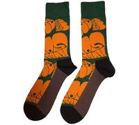 The Beatles Rubber Soul Text Repeat Ankle Chaussettes Size One Size