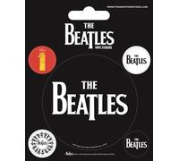 The Beatles - Sticker, Vinyl 5er-Pack BS2319 (Taille unique) (Noir/Blanc/Rouge)