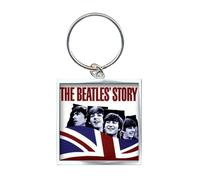 The Beatles - "Story" Porte-clés impression photo RO6463 (taille unique) (Blanc/Rouge/Bleu)