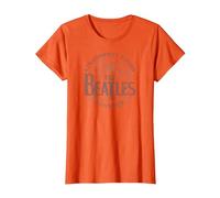 The Beatles - Strawberry Fields Forever Design T-Shirt, Femme, Orange, M