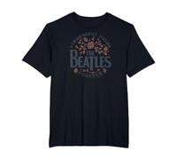 The Beatles - Strawberry Fields Forever Design T-Shirt, Homme Grandes Tailles, Noir, 2X Tall